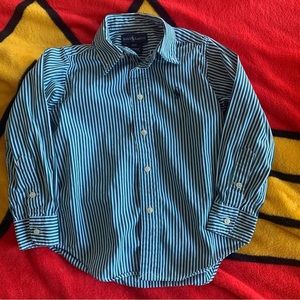 Polo Button Up Green